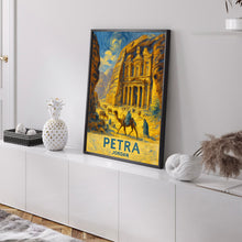 Petra Jordan Print Wall Art, Petra Jordan Travel Poster, Petra Wall Art, Traveler Wall Decor, Traveler Gift,Travel Poster