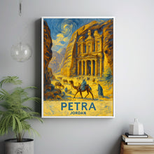 Petra Jordan Print Wall Art, Petra Jordan Travel Poster, Petra Wall Art, Traveler Wall Decor, Traveler Gift,Travel Poster