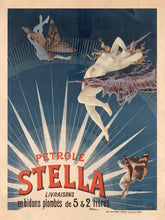 Petrole Stella Vintage Advertising Poster, 1897 Retro Artwork (Digital Download) 747307795