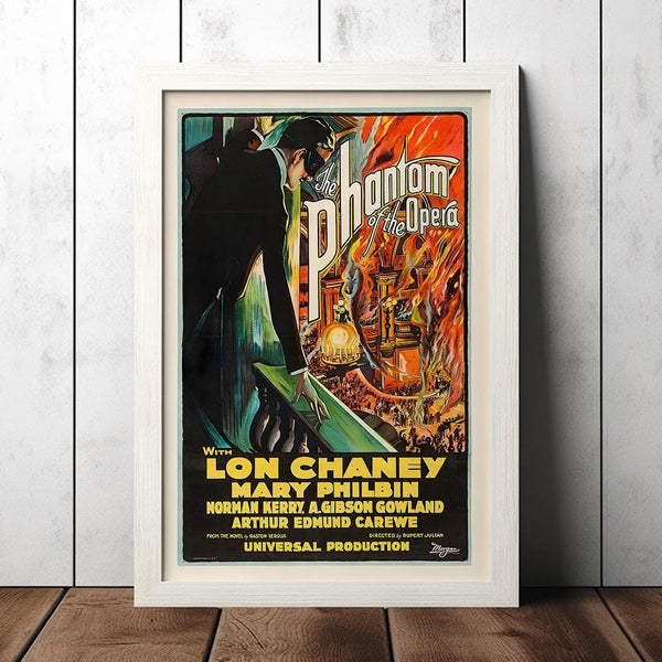 Phantom of the Opera (1925) Posters Movie Poster - Film Fan Collectibles - Vintage Movie Poster - Home Decor - Wall Art - Poster Gifts 4351847532