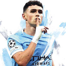 Phil Foden - 20252026 - Home Kit - Poster - Print 4401622909