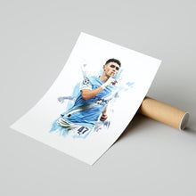 Phil Foden - 20252026 - Home Kit - Poster - Print 4401622909
