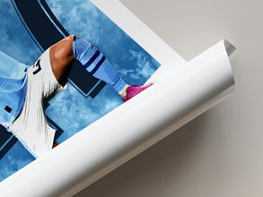 Phil Foden Football Poster Manchester Blue, Modern Wall Art 4392758377