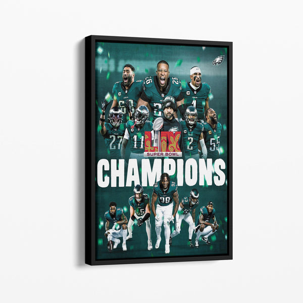Philadelphia Eagles Super Bowl LIX Champions – Football Wall Art, Canvas Print, Eagles Fan Gift, Home Decor 1858014054