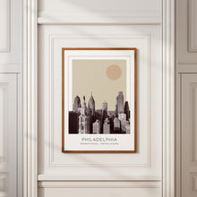 Philadelphia Poster Print, Philadelphia Travel Poster, Philadelphia Minimalistic Wall Art, Philadelphia, Pennsylvania, United States 1868247854
