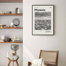 Phoenix Art Print  Phoenix Poster  Phoenix Wall Art  Mid Century Poster  Travel Print Art  Arizona 1593221405