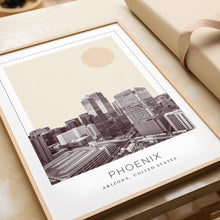 Phoenix Poster Print, Phoenix Travel Poster, Phoenix Minimalistic Wall Art, Phoenix, Arizona, United States 1868246592