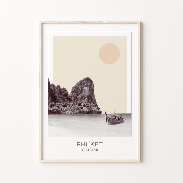 Phuket Poster Print, Phuket Travel Poster, Phuket Minimalistic Wall Art, Phuket, Thailand 1868246774