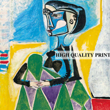 Picasso - Female Print, Pablo Picasso Exhibition poster, Picasso Exhibition Print, Minimalist Print, Gift Idea, Contemporary Print 1375714423