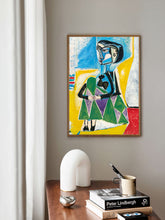 Picasso - Female Print, Pablo Picasso Exhibition poster, Picasso Exhibition Print, Minimalist Print, Gift Idea, Contemporary Print 1375714423