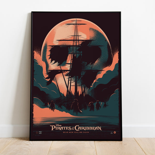 Pirates of the Caribbean Poster, Movie Print, Wall Art, Gift for Film Fans 1739368832