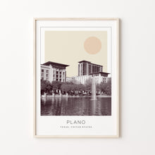 Plano Poster Print, Plano Travel Poster, Plano Minimalistic Wall Art, Plano, Texas, United States 1882436843