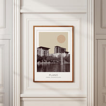 Plano Poster Print, Plano Travel Poster, Plano Minimalistic Wall Art, Plano, Texas, United States 1882436843