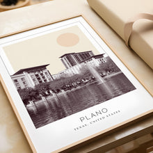 Plano Poster Print, Plano Travel Poster, Plano Minimalistic Wall Art, Plano, Texas, United States 1882436843