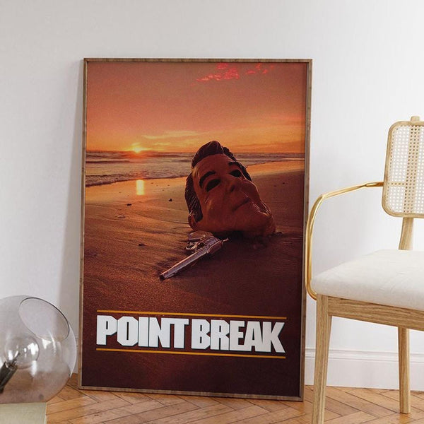 Point Break Movie Poster 90s Action Film Canvas Art Print 4332526556 - Copy (5)