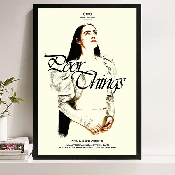 Poor Things Movie Poster Handmade Canvas Wall Art Decor 1791321137 - Copy (7)