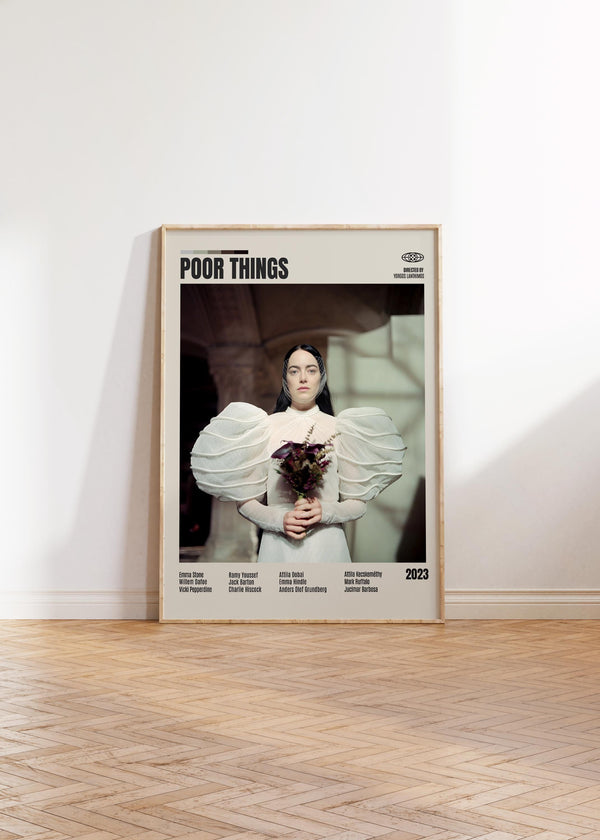 Poor Things Movie Poster, Minimalist Retro Art Print (A3 Poster) 4354113775