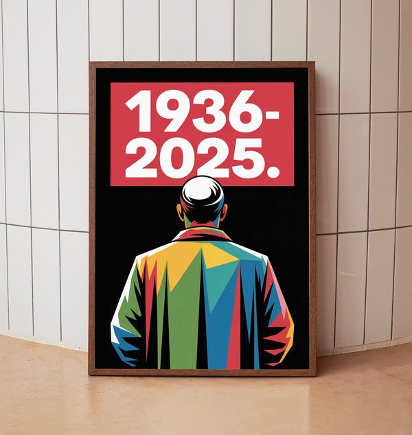 Pope Francis Commemorative Poster - without frame