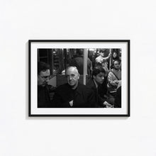 Pope Francis on Public Transport 1998 Poster, Black and White Wall Art, Catholic Wall Art, Photography Prints, Museum Quality Photo Print 1906646159
