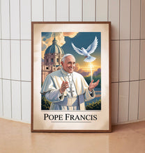 Pope Francis, Birthday Gifts, Housewarming Gifts, Wall Art, Catholic Art, Wall Art