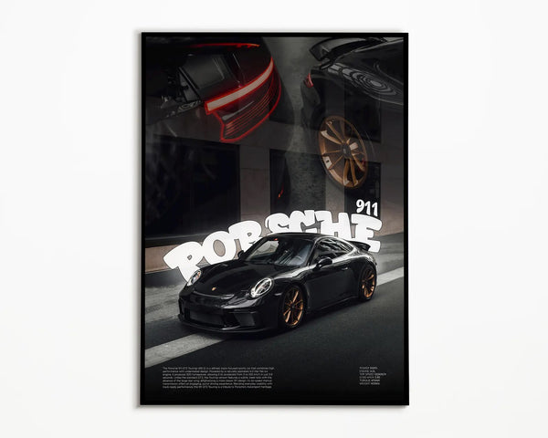 Porsche 911 GT3 Poster _  Download _ Hyper Car Poster _ Super Car Print _ Art Print _ Poster _ Home Decor _ Wall Decor