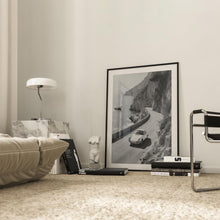 Porsche 911 Print, Amalfi Coast Italy, Porsche Black and White Wall Art, Vintage Print, Photography Prints, Museum Quality Photo Print 4333424584 4069