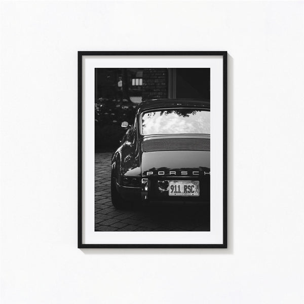 Porsche 911 Print, Vintage Porsche Black and White Wall Art, Vintage Print, Photography Prints, Museum Quality Photo Art Print 1779223368