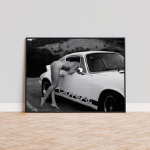 Porsche Carrera Poster, Vintage Porsche Black and White Wall Art, Vintage Print, Photography Prints, Museum Quality Photo Art Print 1793450723