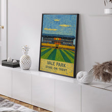 Port Vale, Vale Park, Burslem, Stoke, Contemporary Print, Poster, Soccer Stadium, Arena, Stadion, Stadio, Calcio, Fútbol, Gifts for him