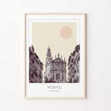 Porto Poster Print, Porto Travel Poster, Porto Minimalistic Wall Art, Porto, Portugal 1868247194