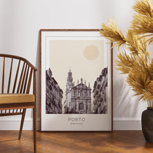 Porto Poster Print, Porto Travel Poster, Porto Minimalistic Wall Art, Porto, Portugal 1868247194