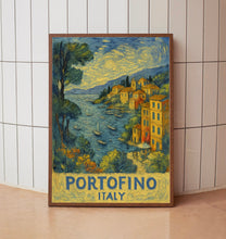 Portofino Italy Travel Print, Portofino Travel Poster Print, Portofino Amalfi City Wall Art, Italy Travel Coast Wall Decor