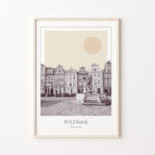 Poznań Poster Print, Poznań Travel Poster, Poznań Minimalistic Wall Art, Poznań, Poland 1868247862