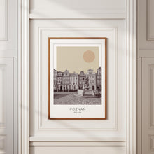 Poznań Poster Print, Poznań Travel Poster, Poznań Minimalistic Wall Art, Poznań, Poland 1868247862