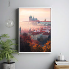 Prague Travel Poster Wall Art, Travel Print of Prague, Prague Art Lovers Gift25