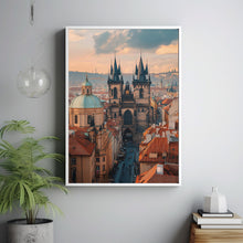 Prague Travel Poster Wall Art, Travel Print of Prague, Prague Art Lovers Gift26