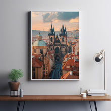 Prague Travel Poster Wall Art, Travel Print of Prague, Prague Art Lovers Gift26