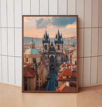 Prague Travel Poster Wall Art, Travel Print of Prague, Prague Art Lovers Gift26