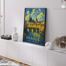 Prague Travel Poster, Prague Poster Print, Prague Wall Art, Prague Wall Decor, Prague Travel, Birthday Gift