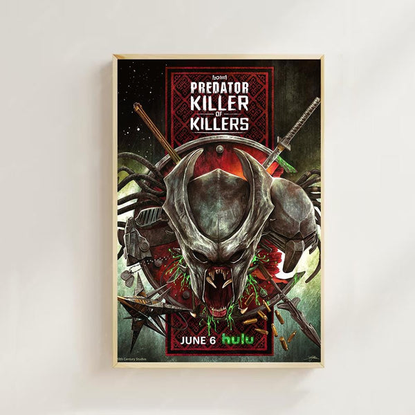 Predator Killer of Killers (2025)--Movie  Poster(Regular Style) Art Prints,Home Decor,Vintage Movie Poster,Canvas Poster 4318807098