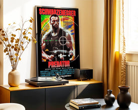 Predator Movie Poster 1980s, Sci-Fi Film Art, (Digital Download), Printable 857967770