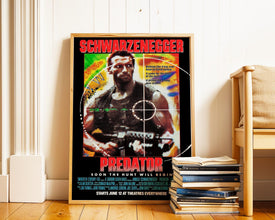Predator Movie Poster 1980s, Sci-Fi Film Art, (Digital Download), Printable 857967770