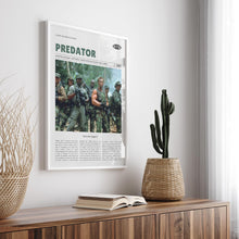 Predator, John McTiernan, Retro Movie Poster, Custom Movie Poster 4421170575