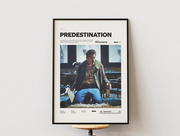 Predestination Poster, Spierig's Sci-Fi Film Print, Ethan Hawke Poster, Predestination Film Poster, Cinematic Room Decor 1880082744