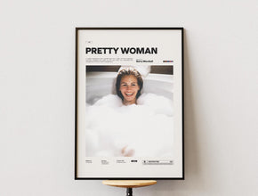 Pretty Woman Film Poster, Alternative Movie Poster, Richard Gere and Julia Roberts Starring Pretty Woman Print Poster, Cinematic Wall Decor 1867342976