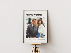 Pretty Woman Movie Poster  Pretty Woman Poster Print  Richard Gere and Julia Roberts in Pretty Woman Poster  Film Poster Wall Decor Idea 1860138576