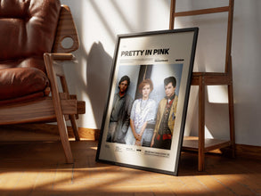 Pretty in Pink Poster, Molly Ringwald Poster, Howard Deutch Film Pretty in Pink Print, Cult Movie Wall Art, Romance Movie Print Poster 4336424005