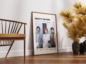 Pretty in Pink Poster, Molly Ringwald Poster, Howard Deutch Film Pretty in Pink Print, Cult Movie Wall Art, Romance Movie Print Poster 4336424005