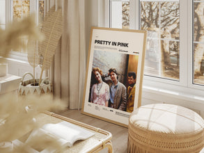 Pretty in Pink Poster, Molly Ringwald Poster, Howard Deutch Film Pretty in Pink Print, Movie Wall Decor Idea, Romance Movie Print Poster 4335750119