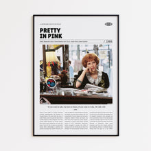 Pretty in Pink, Howard Deutch, Retro Movie Poster, Custom Movie Poster Print 4421168777